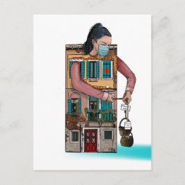 "Freundlichkeit" Postkarte