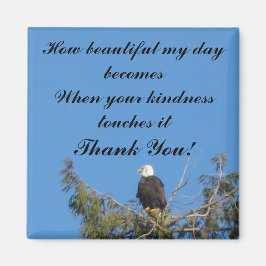 Freundlichkeit Vielen Dank Magnet