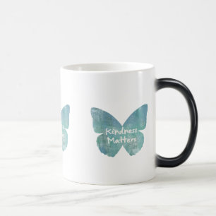 Freundlichkeit zählt Butterfly Verwandlungstasse