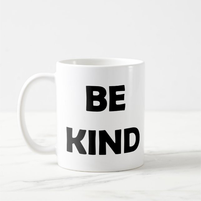 Freundlichkeit zählt | Positive Motivation Kaffeetasse (Links)