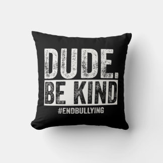 Freundness Day Unity Day Orange No bullying Kissen