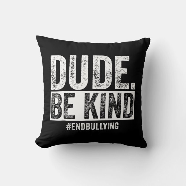 Freundness Day Unity Day Orange No bullying Kissen (Vorderseite)