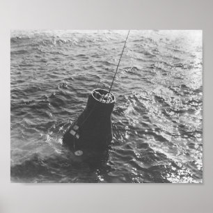 Freundschaft 7 Splashdown & Erholung Poster