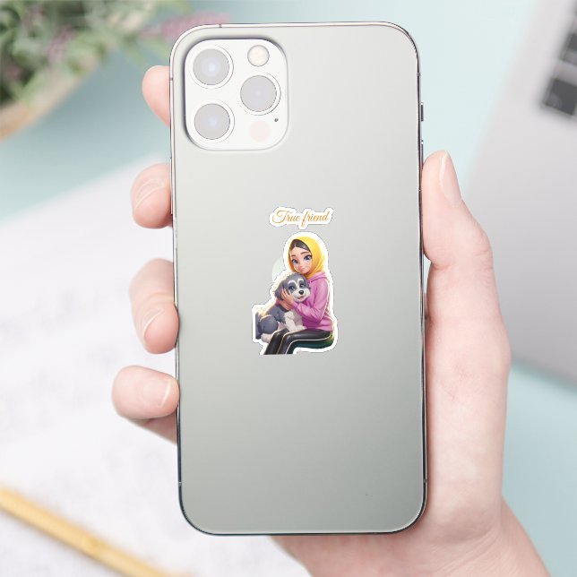 Freundschaft  aufkleber (Telefon)