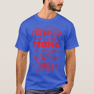 Freundschaft Big Thing 2 Beste Zwei Beste Freundin T-Shirt