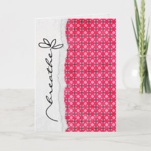 Freundschaft Blume Karte