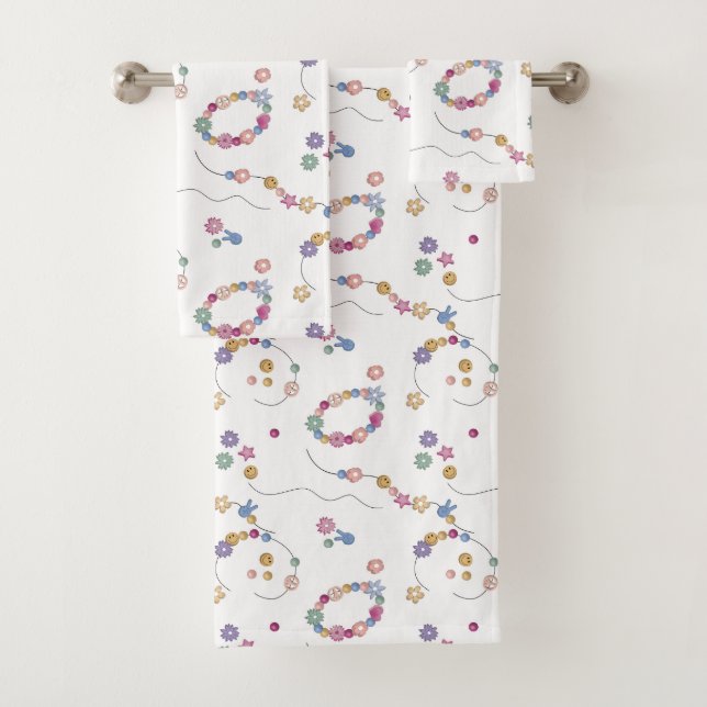 Freundschaft Bracelet Girl Jewele Badhandtuch Set (Insitu)