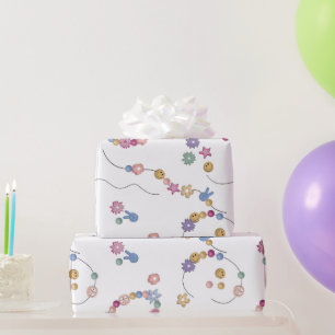 Freundschaft Bracelet Girl Jewelier Muster Geschenkpapier