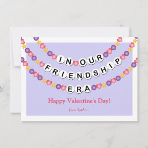 Freundschaft Bracelet Kinder-Klassenzimmer Valenti Feiertagskarte