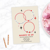 Freundschaft Bracelets Pink & Red Geburtstag