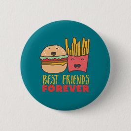 Freundschaft Burger und Freunde Die besten Freunde Button
