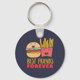 Freundschaft Burger und Freunde Die besten Freunde Schlüsselanhänger