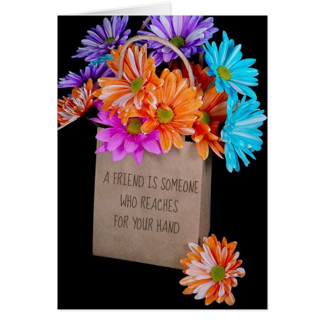 Freundschaft Daisy Bouquet in Tasche (Vorne)