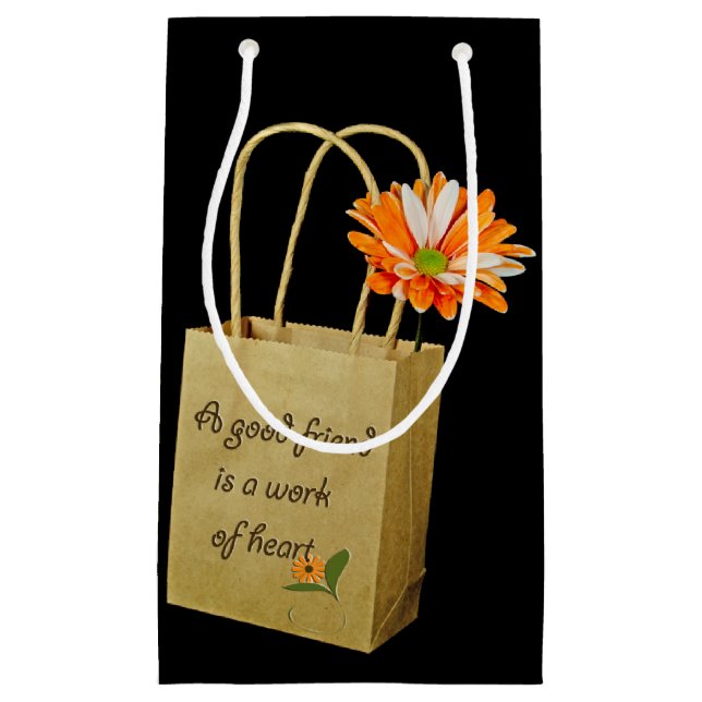 Freundschaft Daisy in der Papiertasche Kleine Geschenktüte (Vorderseite)