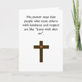 Freundschaft Dankeskarte