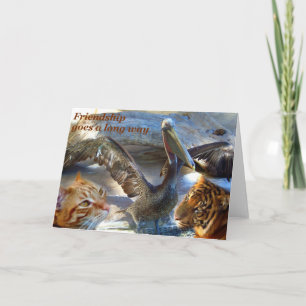 Freundschaft geht weit weg_Card_by Elenne Karte