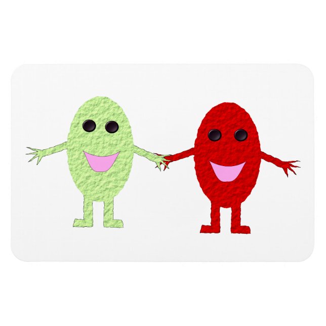 Freundschaft Grapes Magnet (Horizontal)