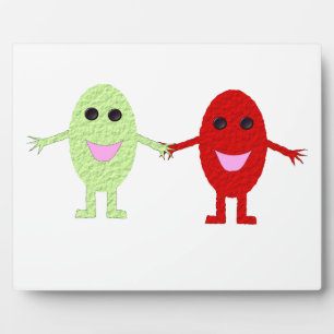 Freundschaft Grapes Plaque Fotoplatte