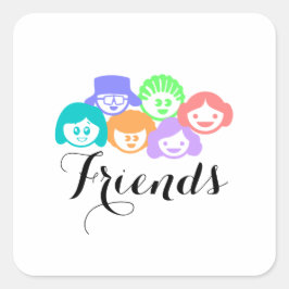 Freundschaft, Hübsche Sticker