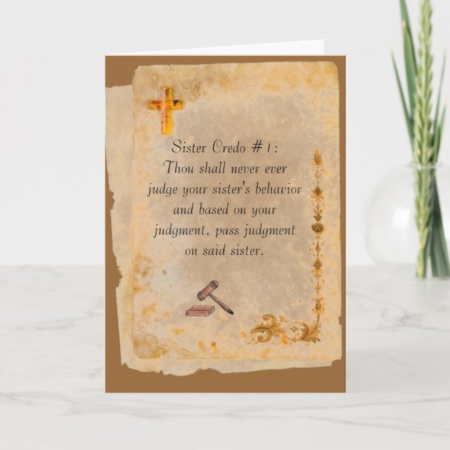 Freundschaft - ich bedauere karte (Vorderseite)