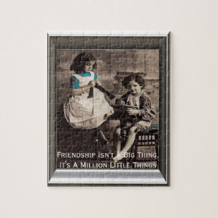 Freundschaft ist nicht eine große Sache Puzzle