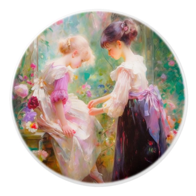 Freundschaft Keramikknauf (Vorderseite)