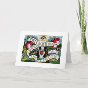 Freundschaft, Liebe und Wahrheit (1874) Karte