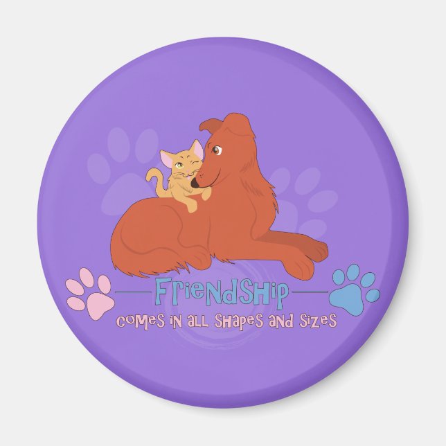 Freundschaft Magnet (Vorne)