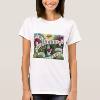 Freundschaft oder das Allersehensauge - Vintages S T-Shirt