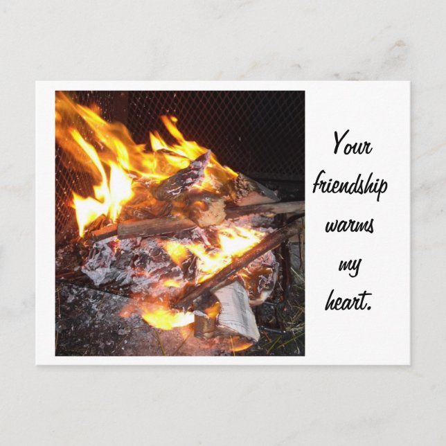 Freundschaft Postkarte (Vorderseite)