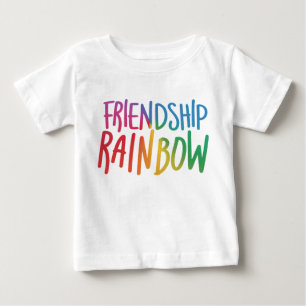 Freundschaft Rainbow Baby T-shirt