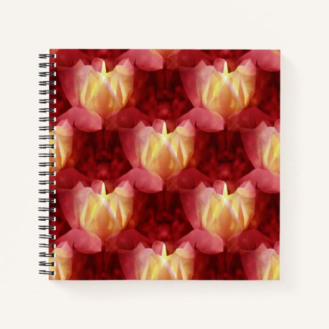 Freundschaft Rose... Notizbuch (Vorderseite)
