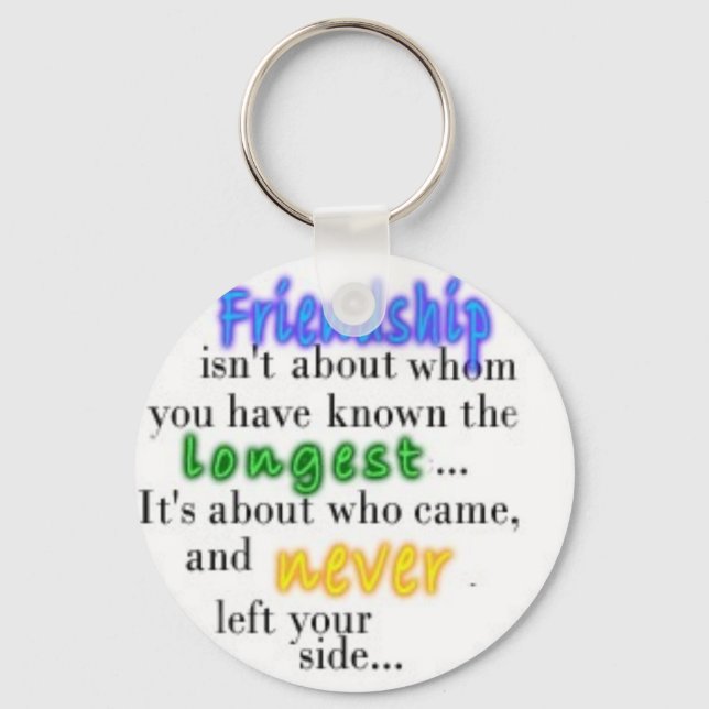 Freundschaft Schlüsselanhänger (Vorderseite)