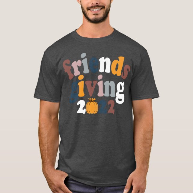 Freundschaft Squadhanksgiving Freundschaft Freunde T-Shirt (Vorderseite)