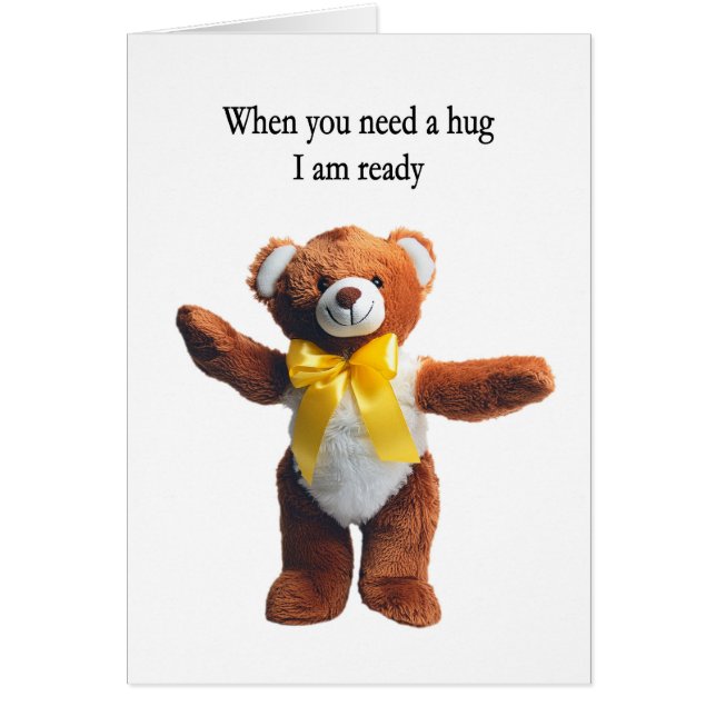 Freundschaft Teddy Bear Hugs (Vorne)