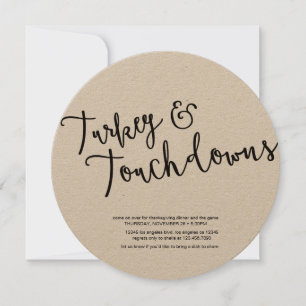 Freundschaft und Fußball Erntedank Urlaub Einladung