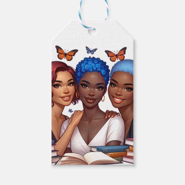 Freundschaft und Worte Geschenkanhänger (Vorderseite)