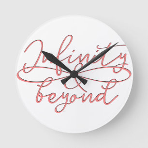 Freundschaft, Unendlichkeitssymbol, Geschenke, Fre Runde Wanduhr