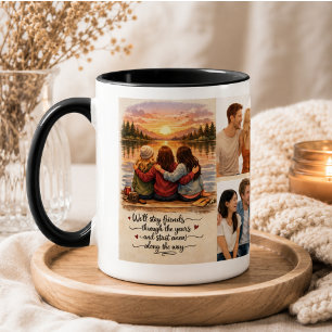 Freundschaft – Wir bleiben durch die Jahre hindurc Tasse