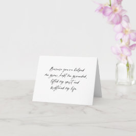 Freundschaft wird meine Brautjungfrau sein, einfac Karte