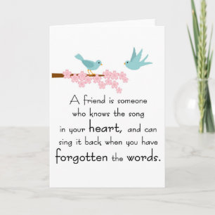 Freundschafts-Karte Karte