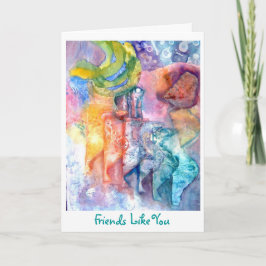 Freundschafts-Karten Karte