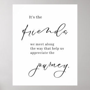 Freundschaftsangebot, Freundschaftsgeschenk, Kunst Poster