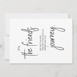 Freundschaftsangebot, Sonderangebot über Freunde Feiertagskarte