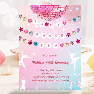 Freundschaftsarmband In Meiner Tanz-Ära Ballett Einladung