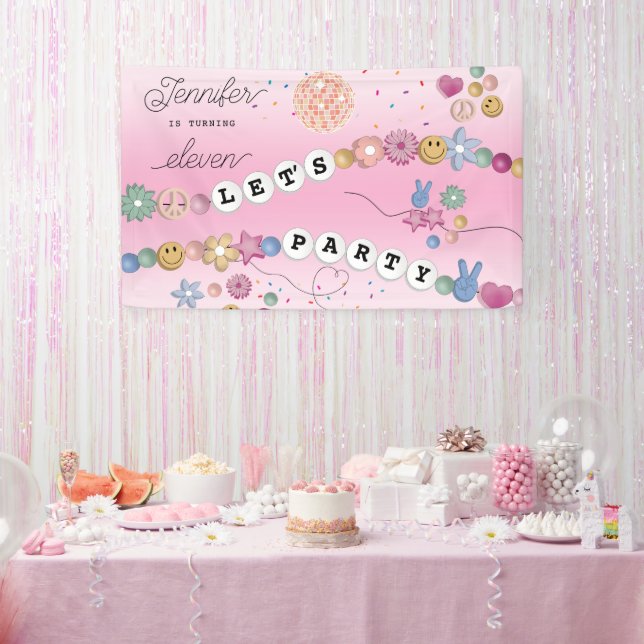 Freundschaftsarmband Mädchen Schmuck Geburtstagsfe Banner (Party)