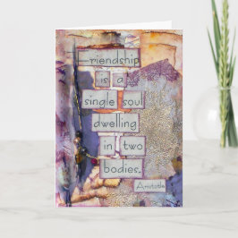 FreundschaftsCollage | Freundschaft ist ein Single Karte