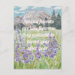 Freundschaftsempfehlung Postkarte