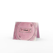 Freundschaftsgrüßkarte