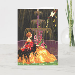 Freundschaftskarte - Der Brunnen Karte